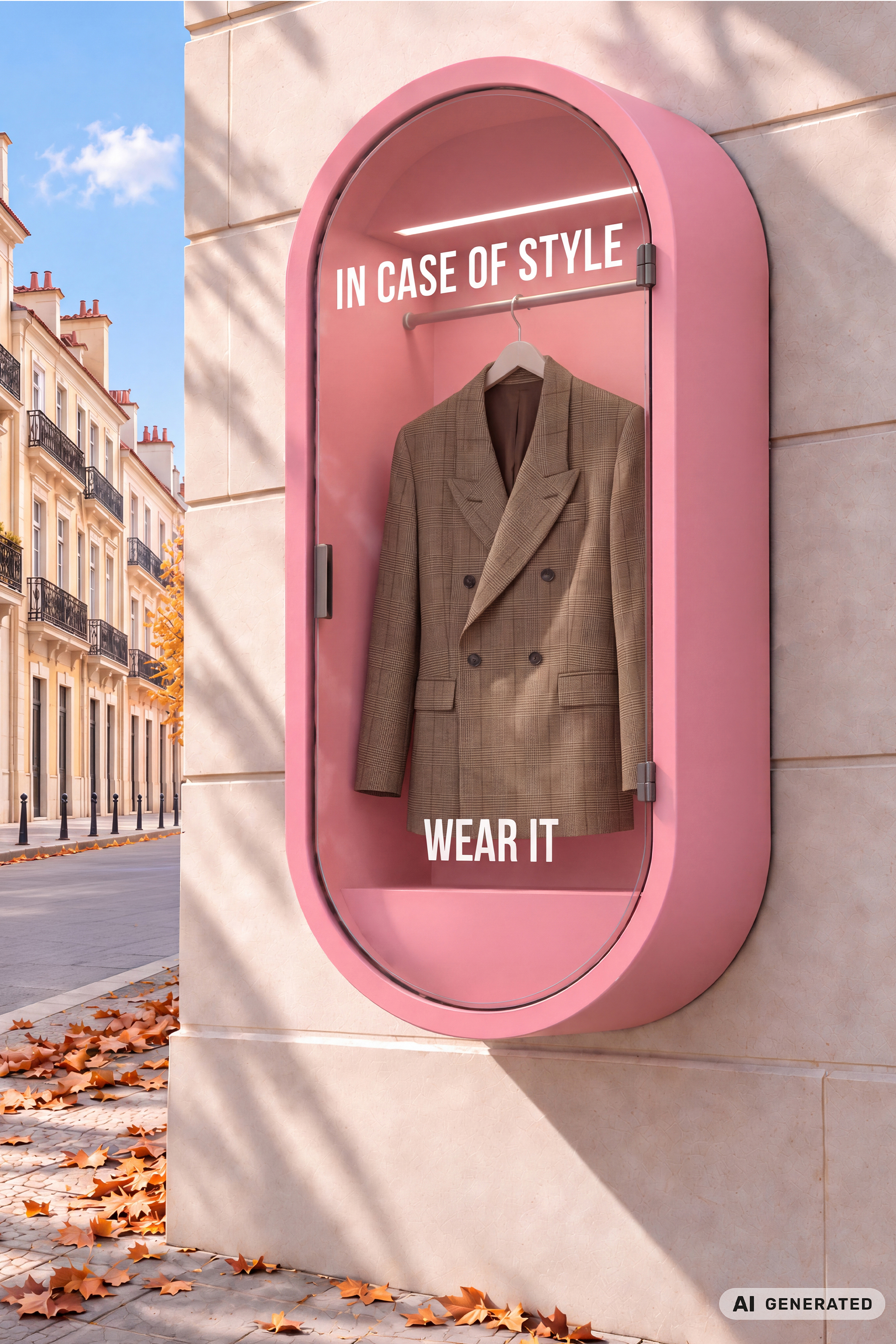 Blazer Doppiopetto Pied De Poule Intrend